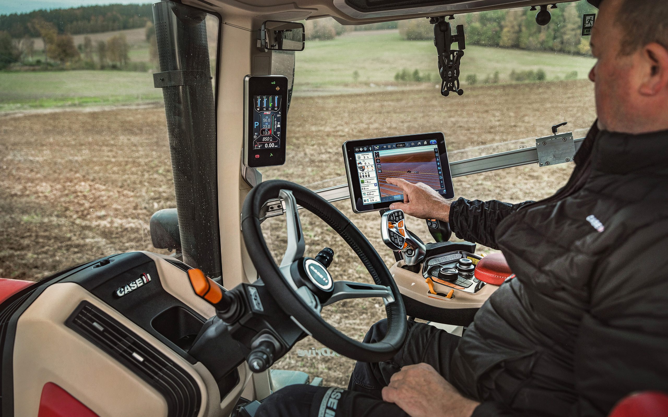 The new model remains  compatible with Case's FieldOps platform