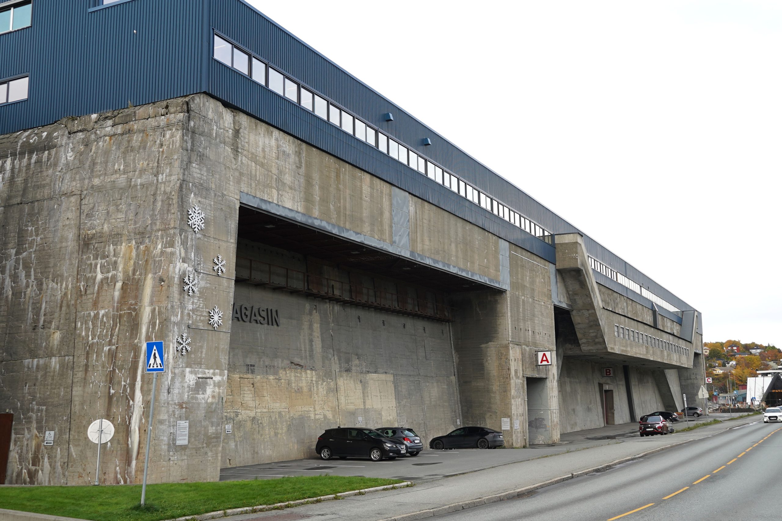 Massive U Boat pens were built in France and Norway to allow the Germany Navy to attack allied shipping
