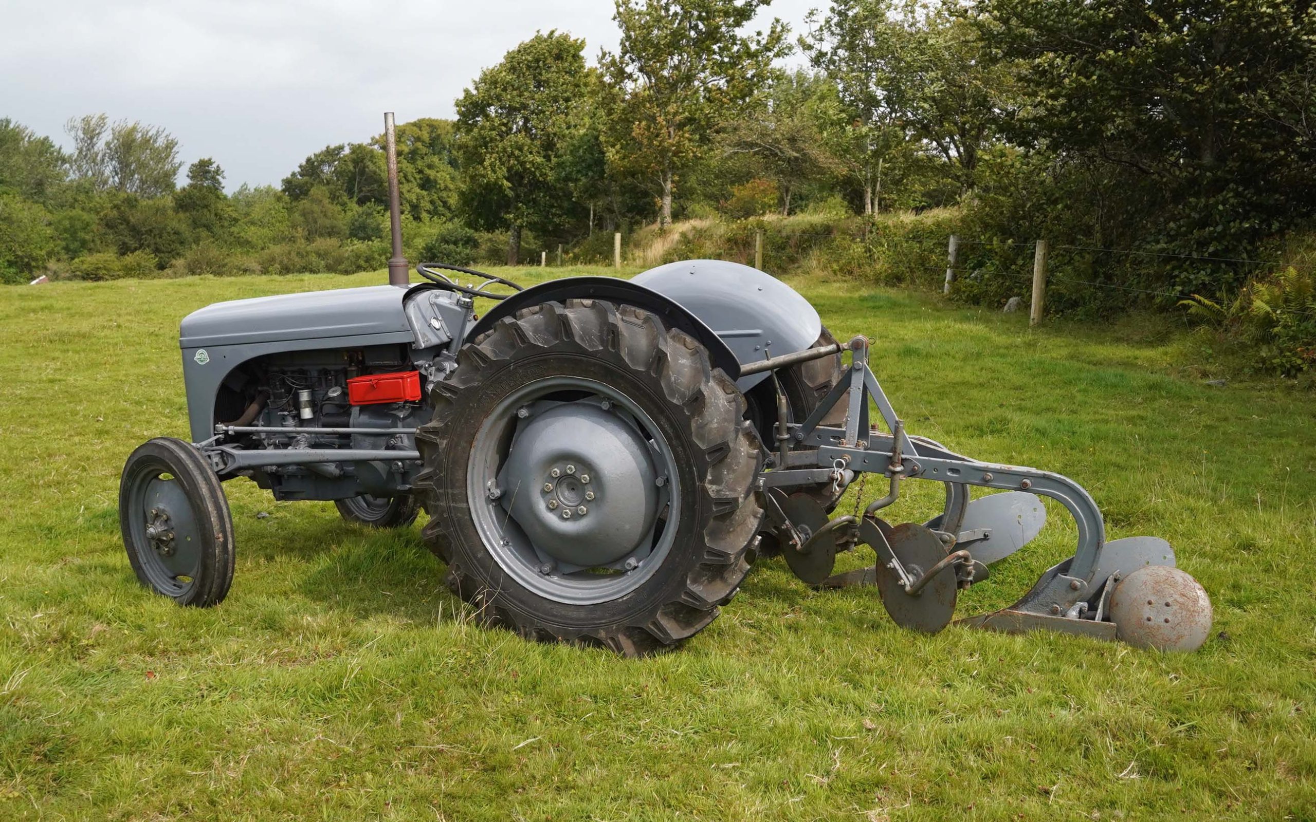 The Ferguson system created one unit out of the tractor and plough