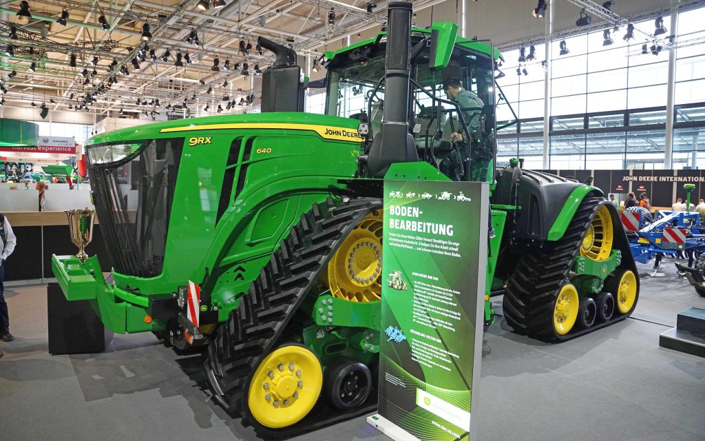 Larger tractors need bigger implements which require sophisticated engineering to work and not disintegrate in the field