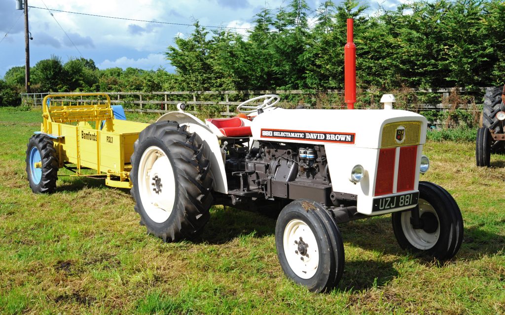 The David brown 880 Selectamatic was typical of the product line as the funding crisis approached