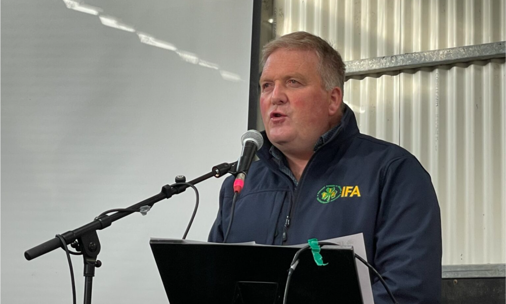 Declan Hanrahan IFA Livestock Committee chair