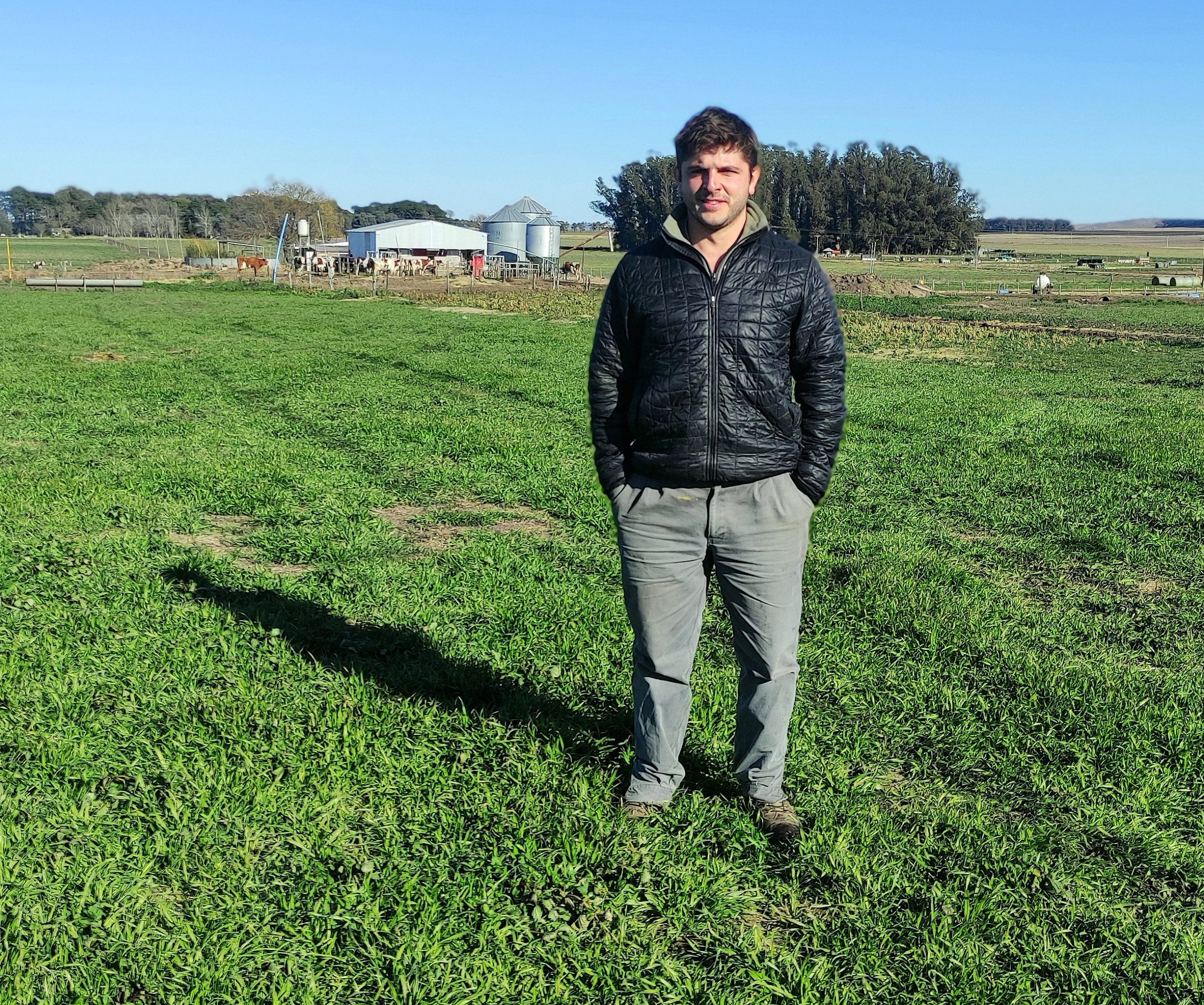 Ignacia Sala is a veterinarian and also the farm manager
