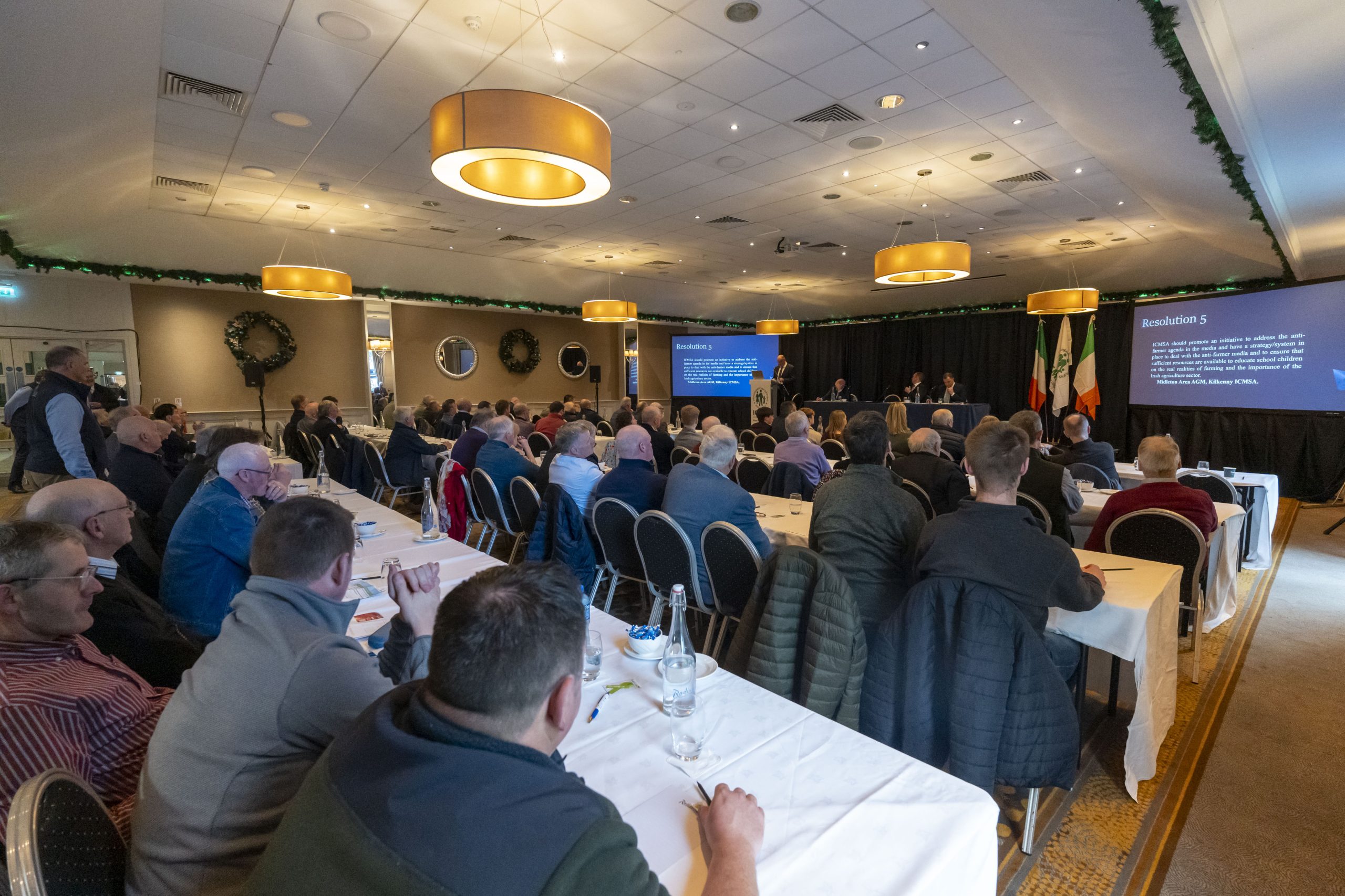 ICMSA members at the farm organisation's AGM which took place at the Radisson Hotel, LimerickImage: Don Moloney
