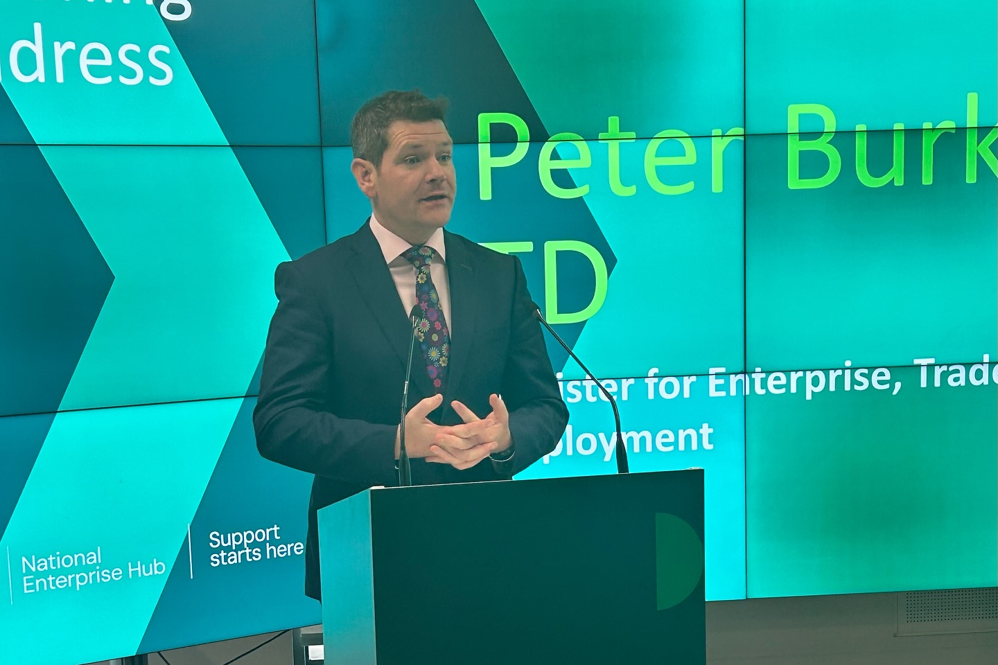 Minister Peter Burke