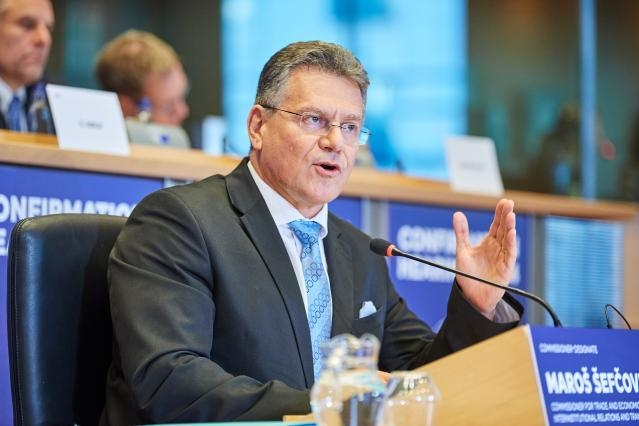 EU Trade Commissioner, Maroš Šefčovič. Source:&nbsp;EC - Audiovisual Service