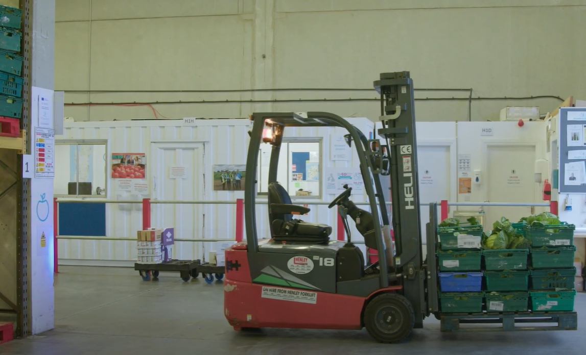 FoodCloud Galway warehouse