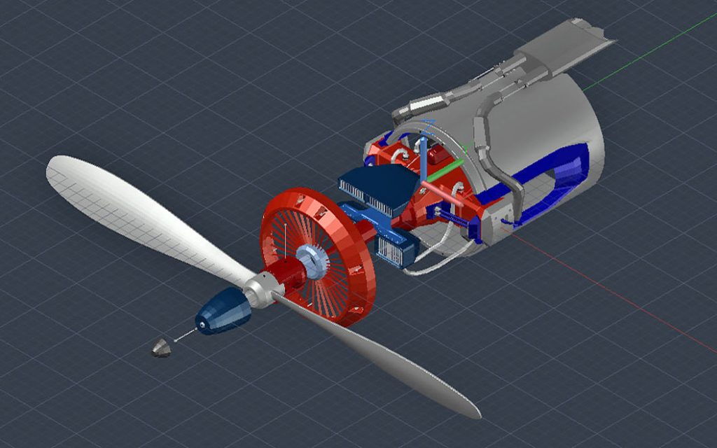 One of the great advantages of CAD is the ability to visualise complex shapes and mechanisms