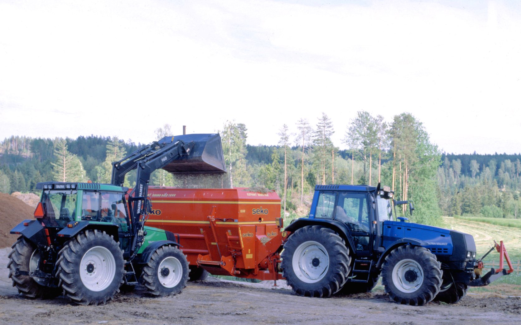 The mega 8000 series built by MF for Valmet and were powered by the the longer stroke 634 DS engine