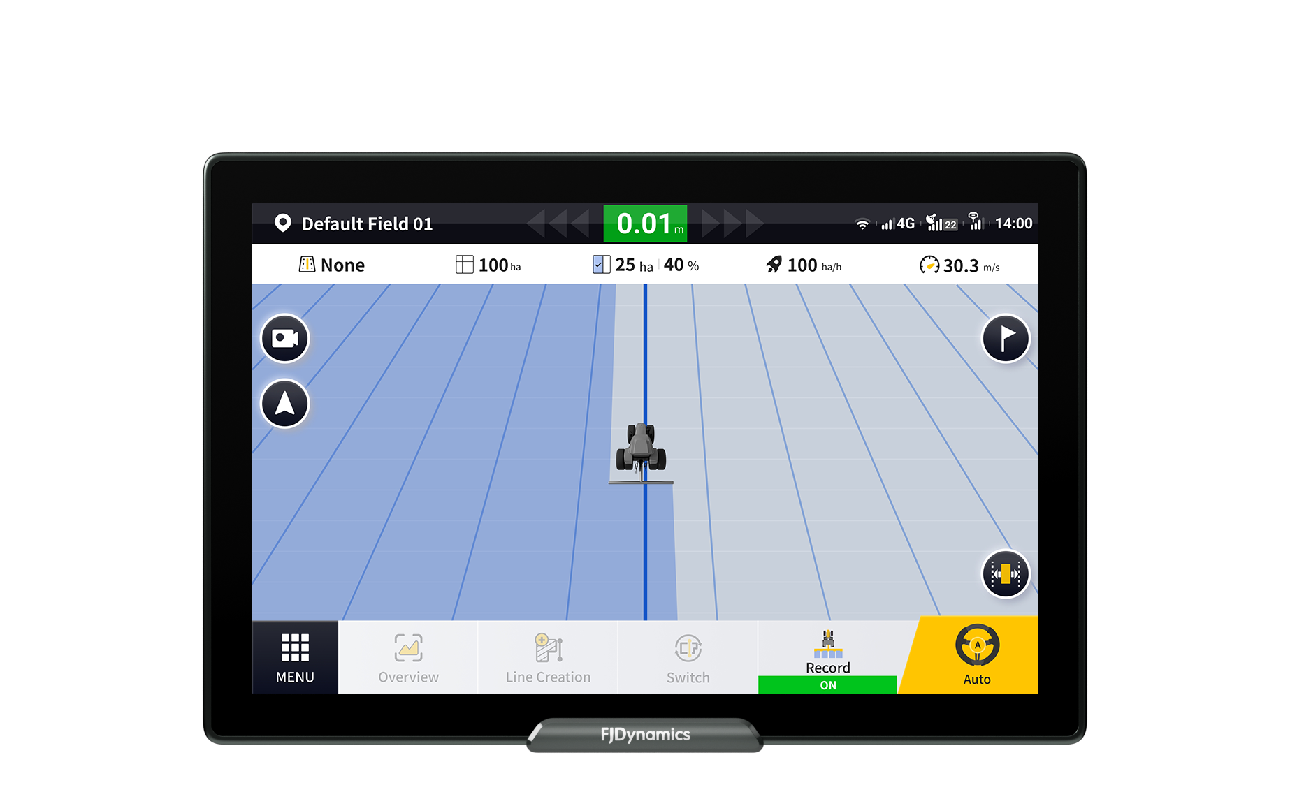 The increase in screen size is claimed to make life easier for the operator