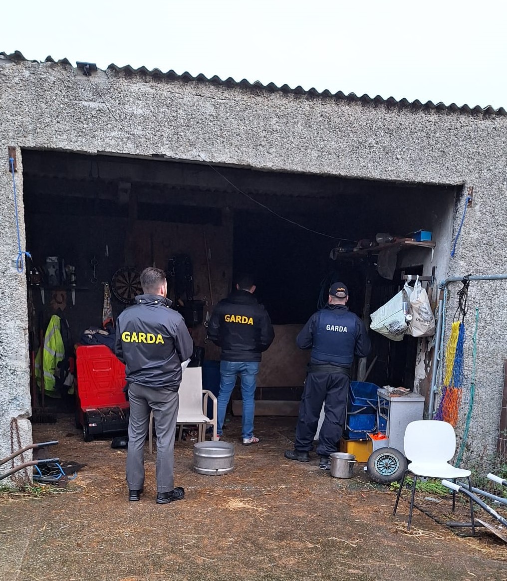 Photos from today's operation. Image source: Gardaí