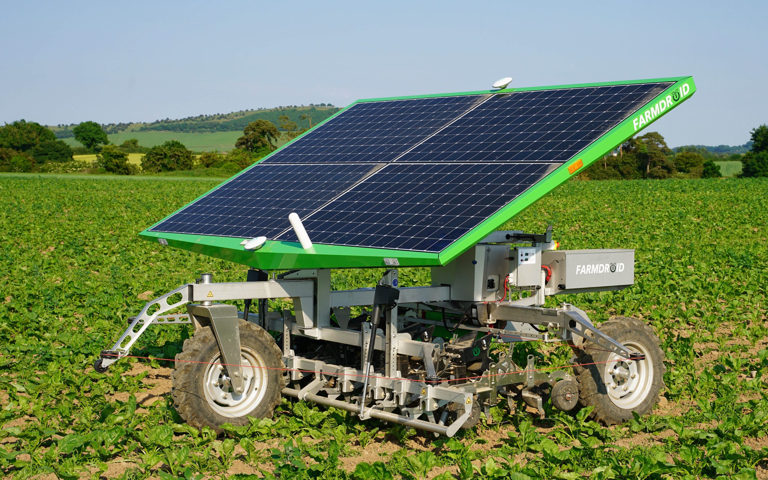 Lightweight robots tending to plant rows is one answer to reducing soil compaction