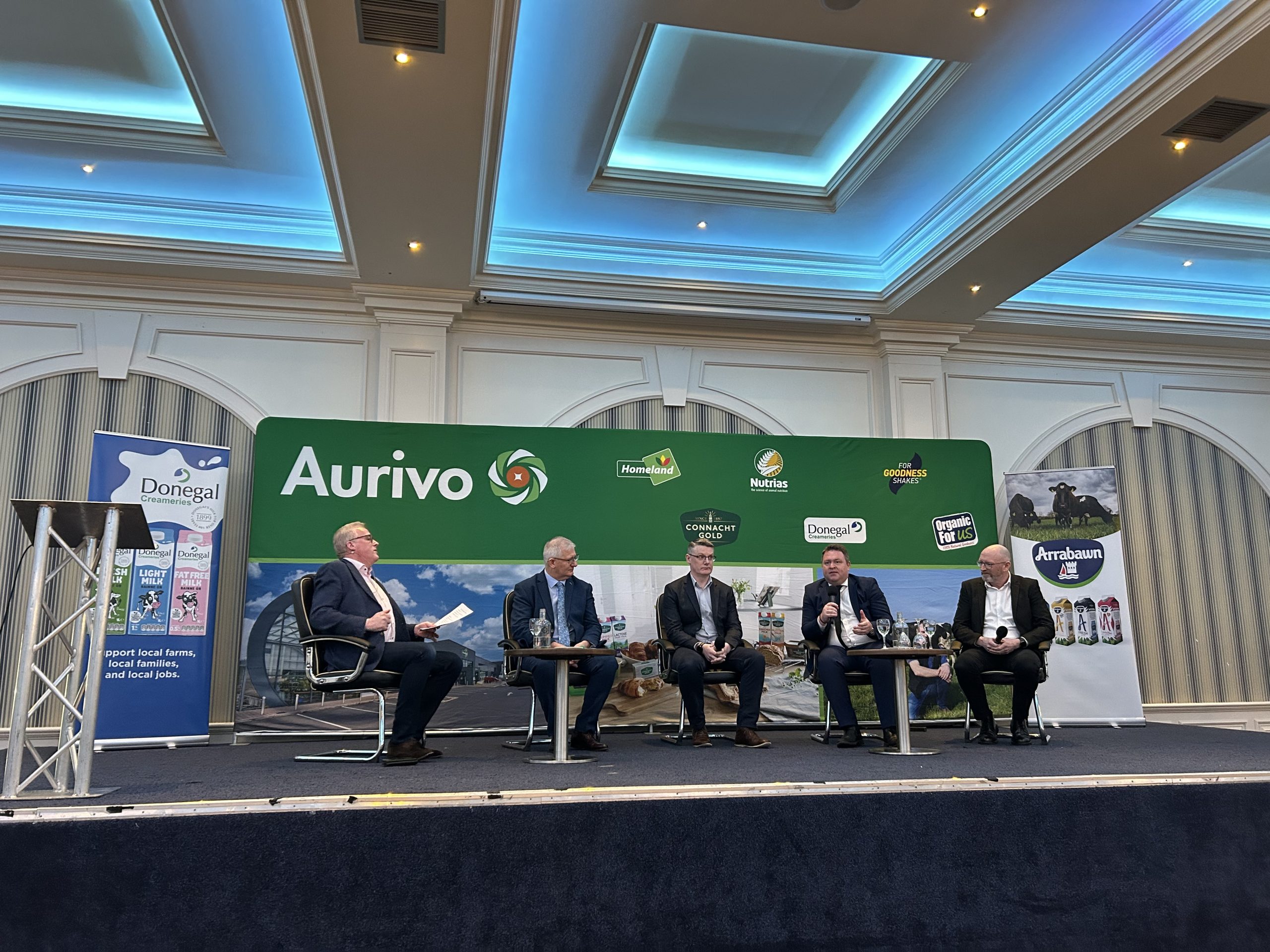 The panel discussion on the outlook for dairy markets in the future