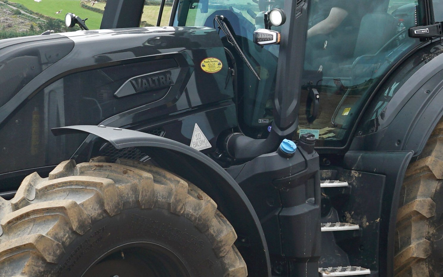 Adblue tanks are clearly marked with a blue cap. It must never be mixed with the diesel