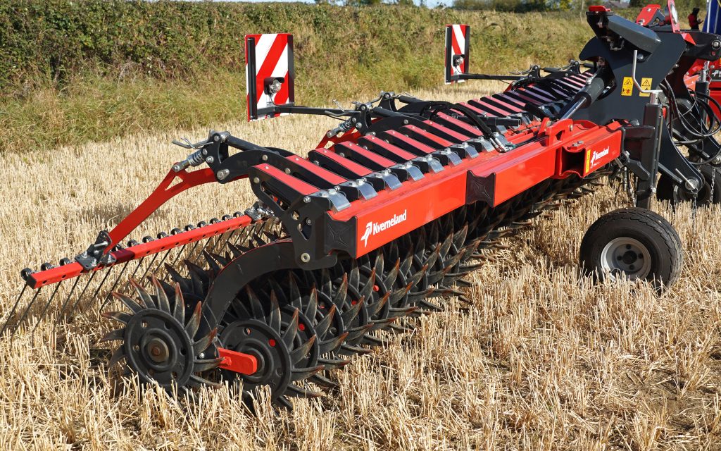 The Kverneland Helios mechanical weeder has already undergone testing in Ireland