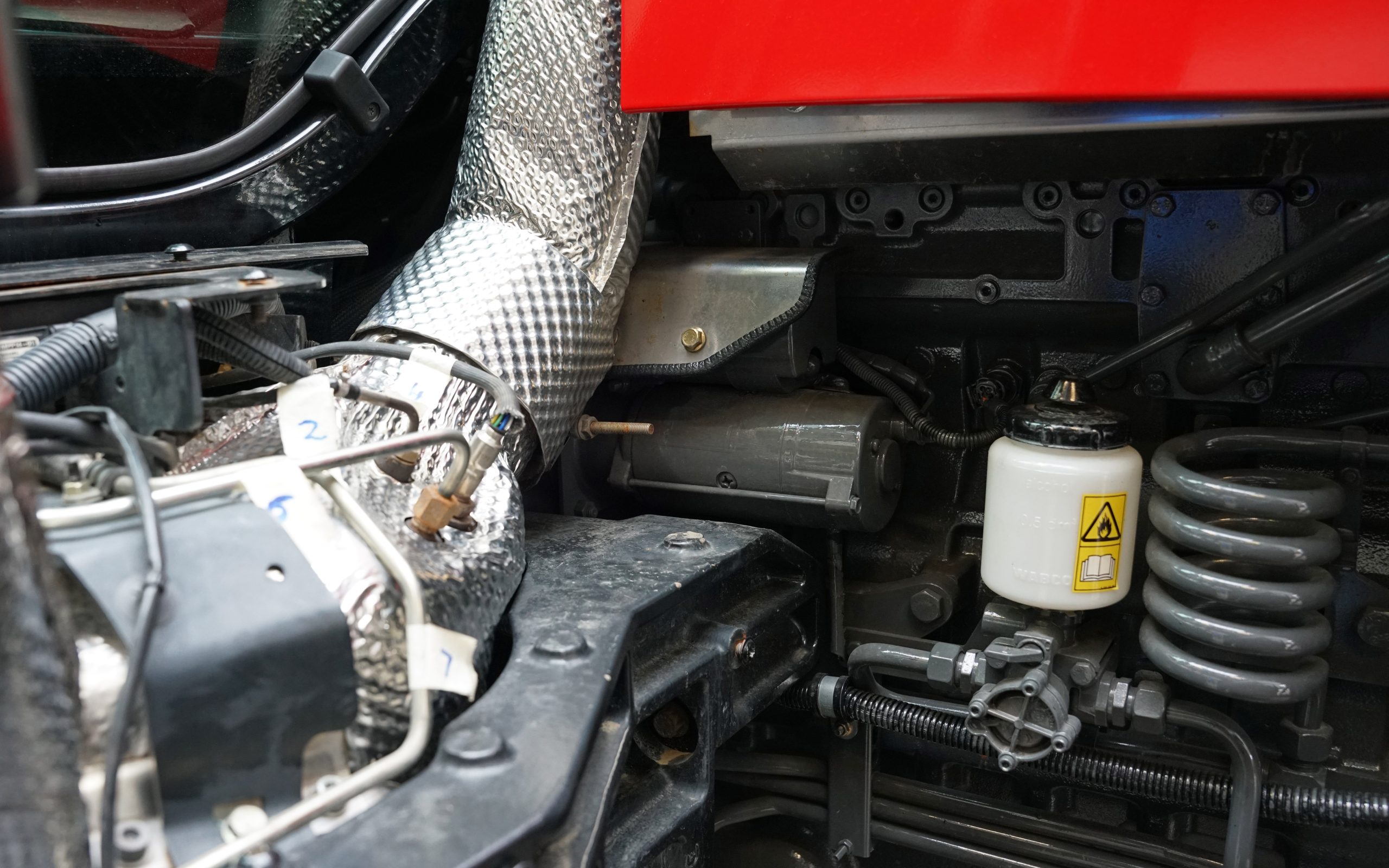 Adblue injection is now a standard part of all tractors, mid-sized and up