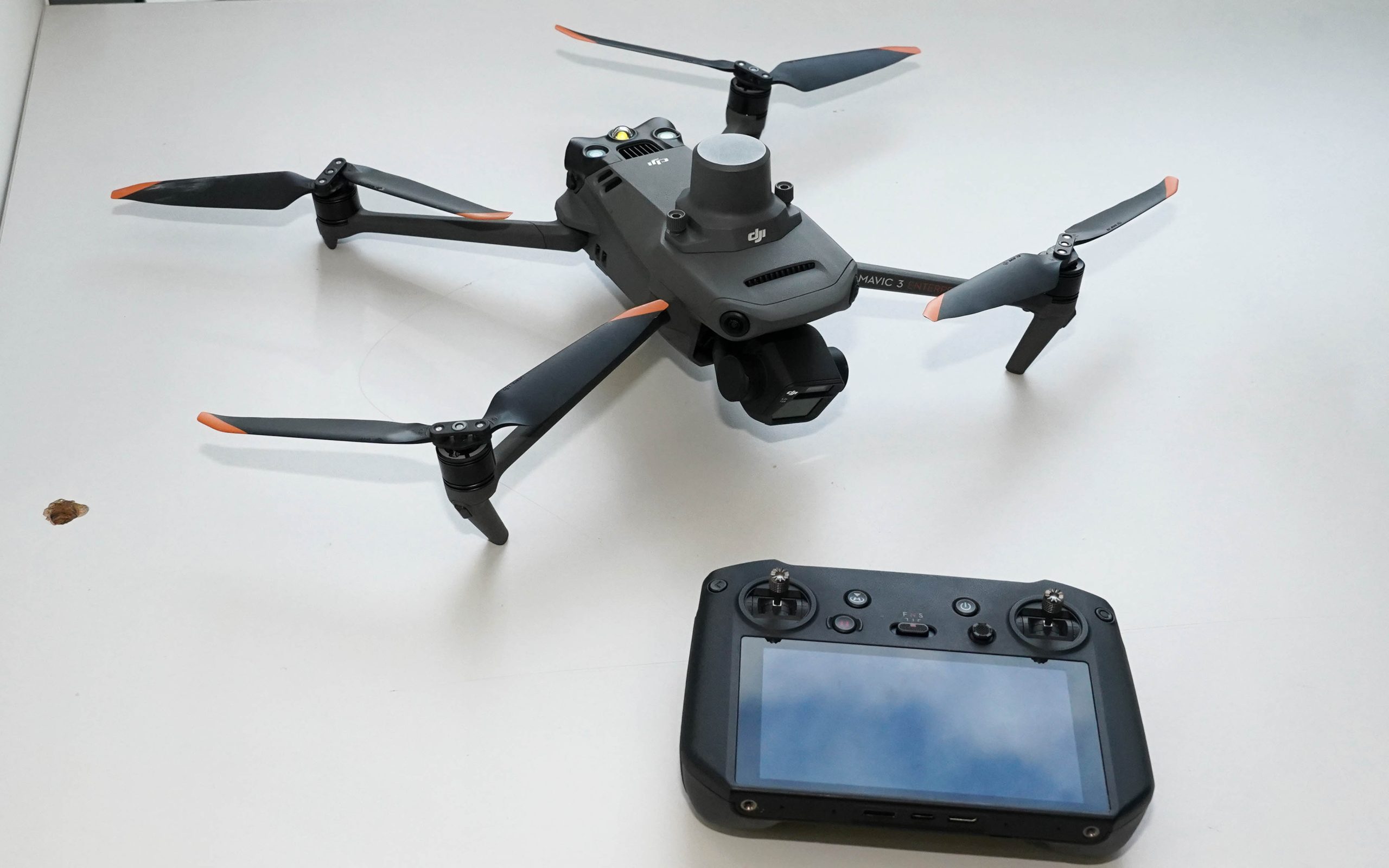 Drones are used as part of the satellite, drone, soil sampling Tripos for assesing yield potential
