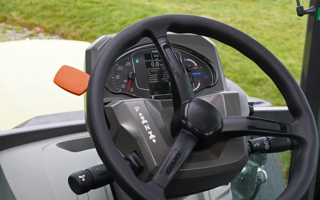 A parking lock is available for the powershift transmission