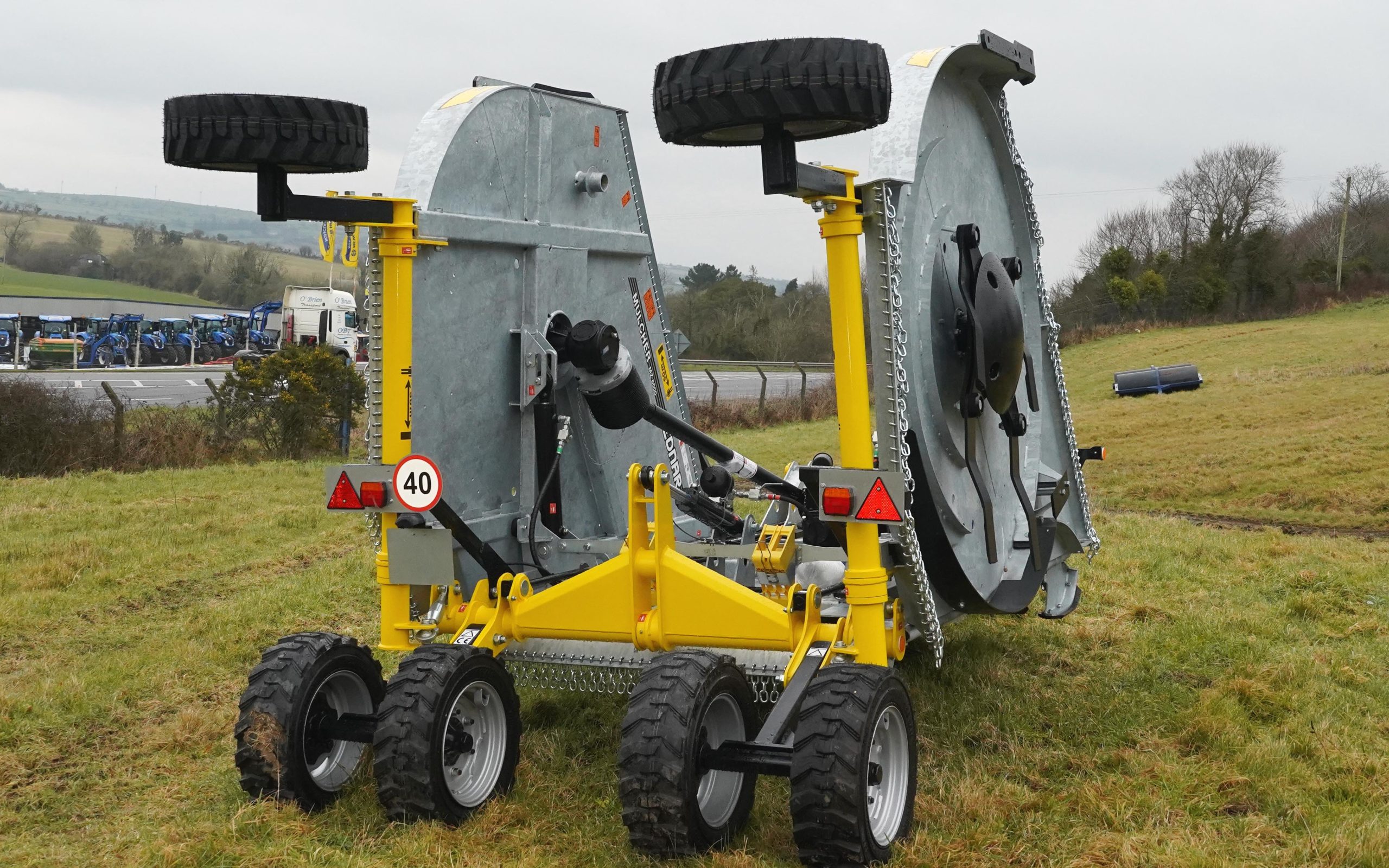 The MZ6000 Mulcher impresses with its design concept and build quality