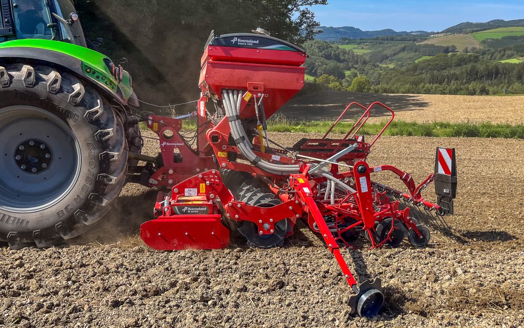 The Saterra drill is claimed to be simple but effective by Kverneland