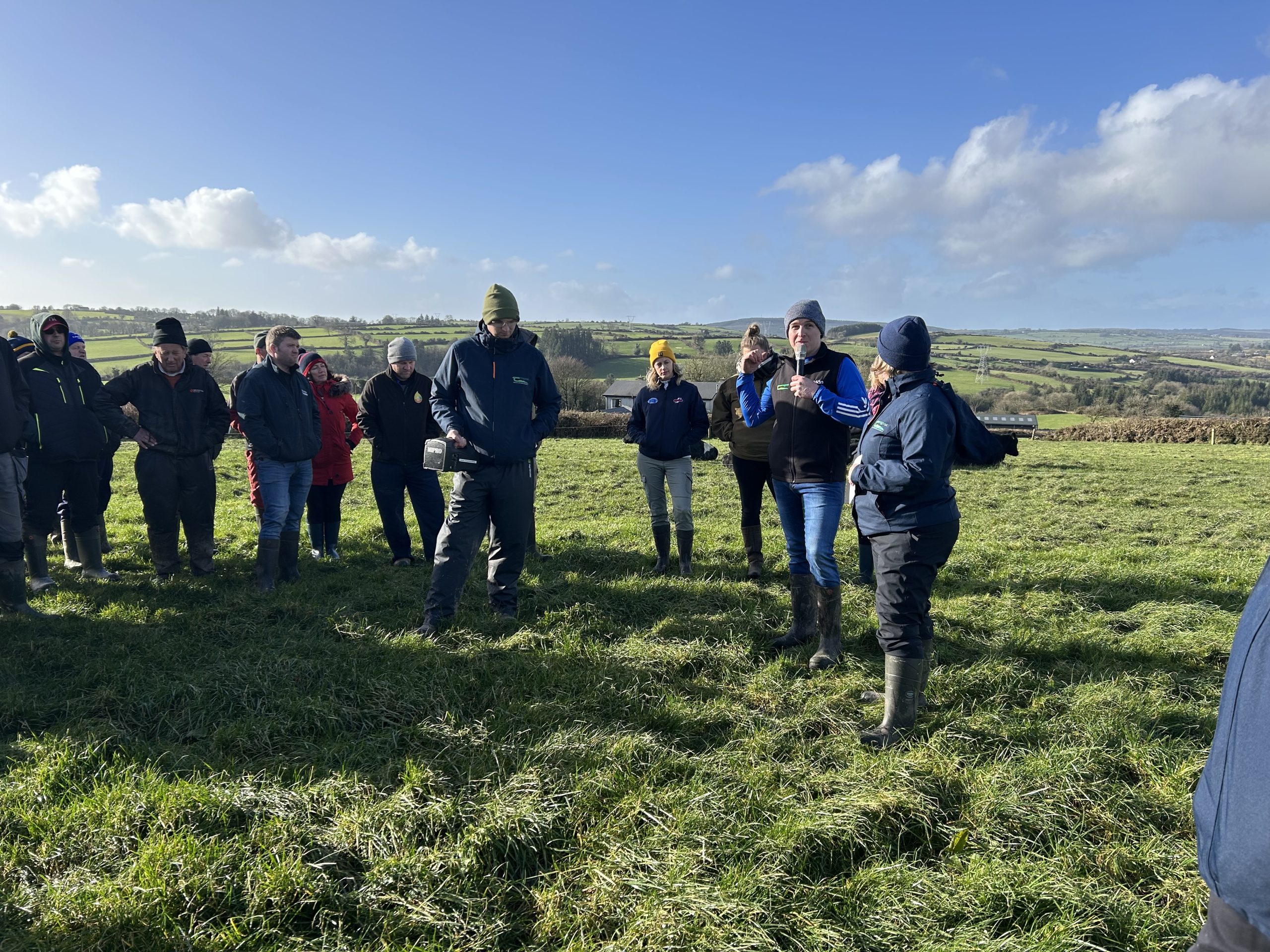 Steven Fitzgerald talking about how he manages grazing in early spring.