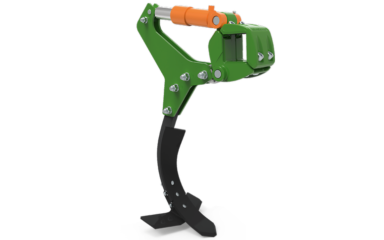 The C-Max hydraulic tine can be set to trigger at a force of between 500-800kg