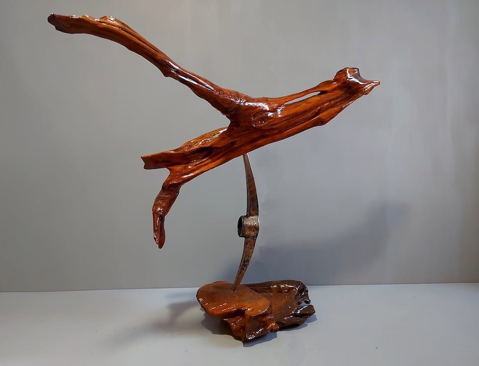 'Flying on One Wing'