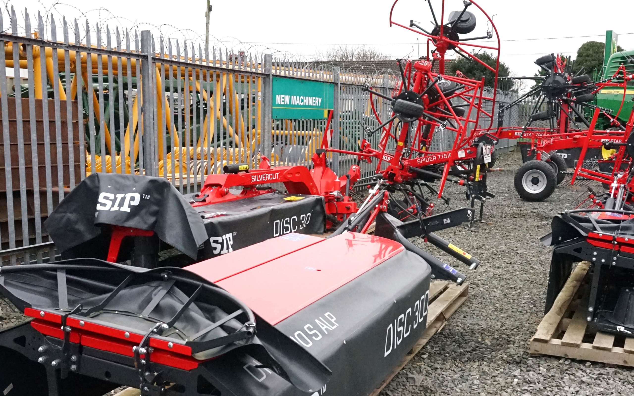 New machines will attract a grant, and if grants are not available buyers are more likely to consider used