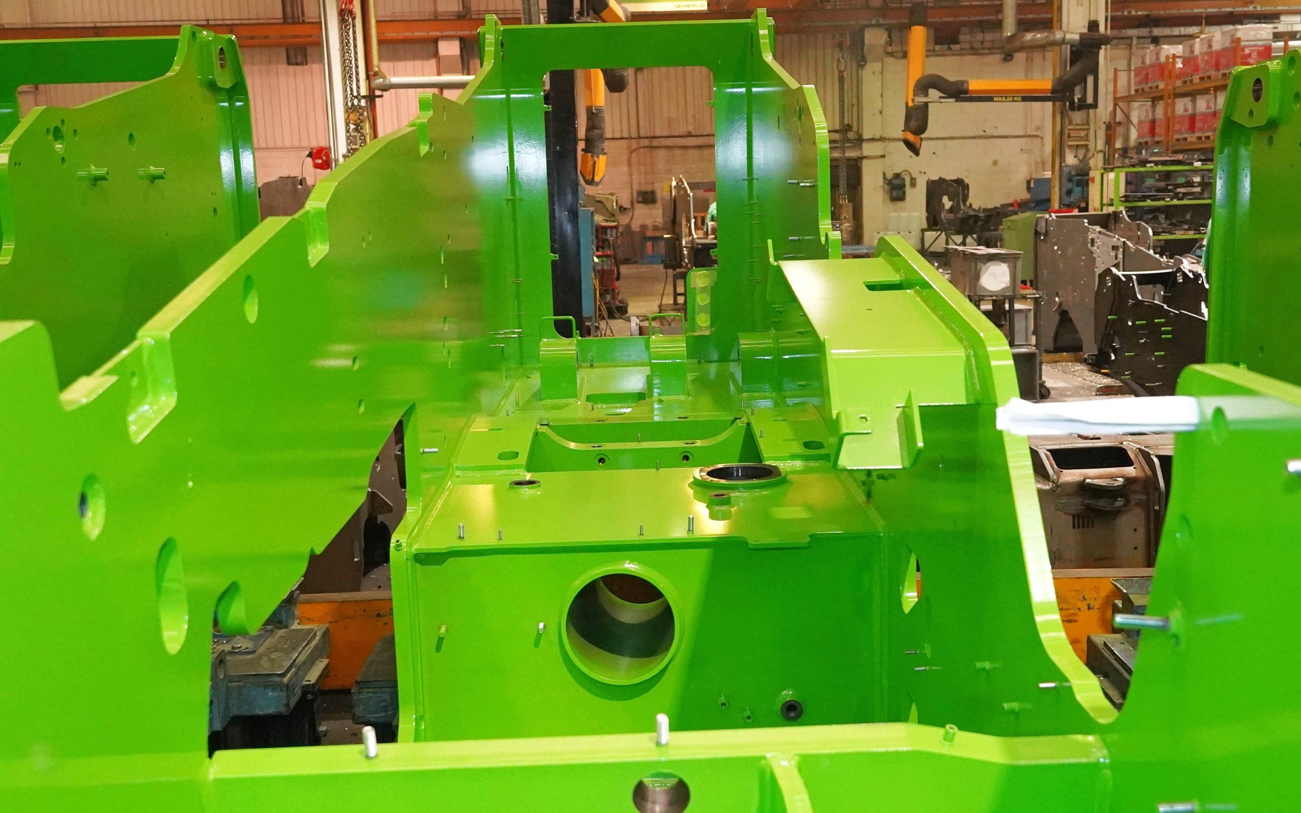 The frame is robot welded throughout to ensure consistency.