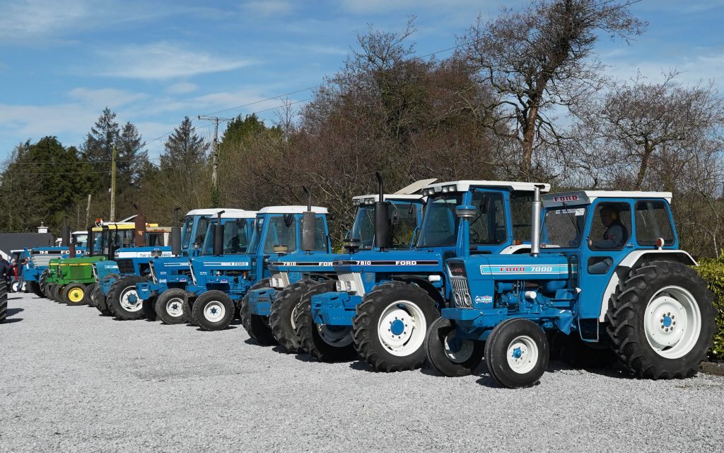 Fords were well represented with at least two fully restored, and very collectable 7000s amongst their number