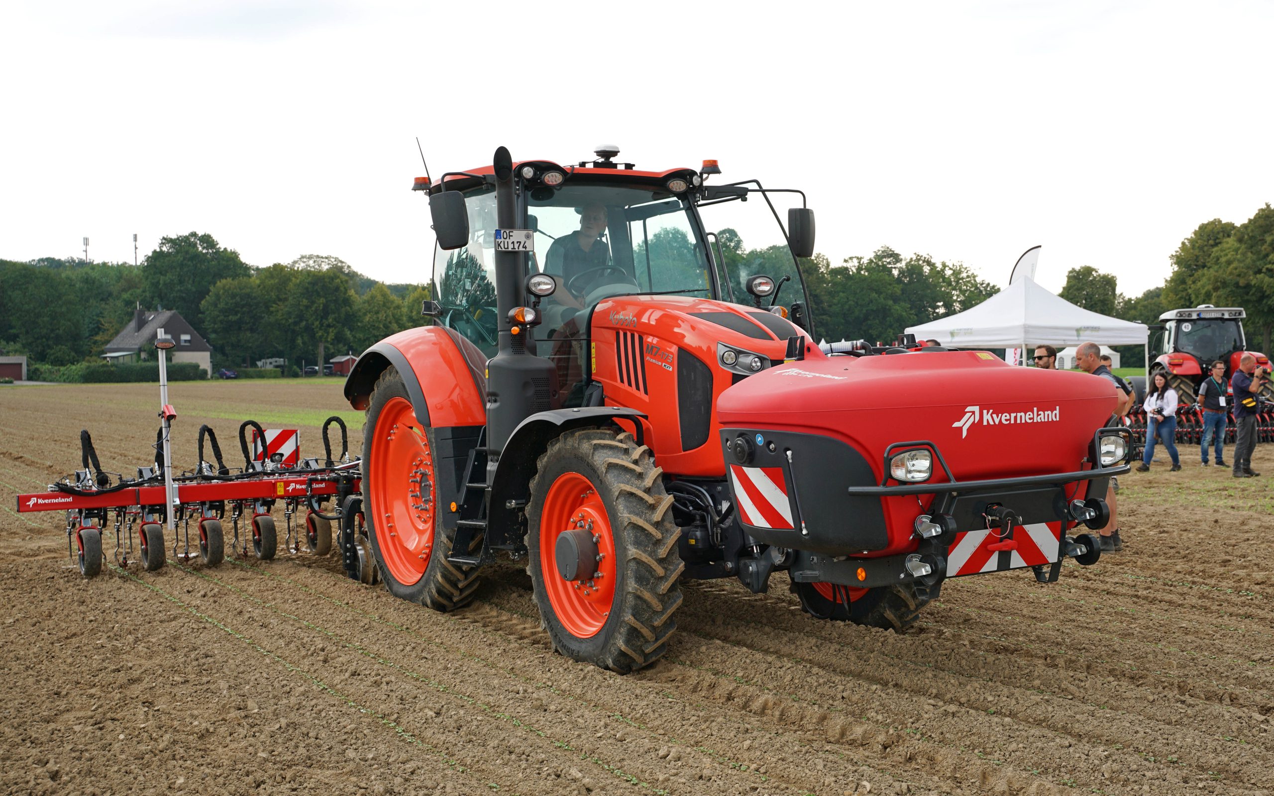 Kubota are far stronger in Germany than Ireland, coming fifth in the sales league