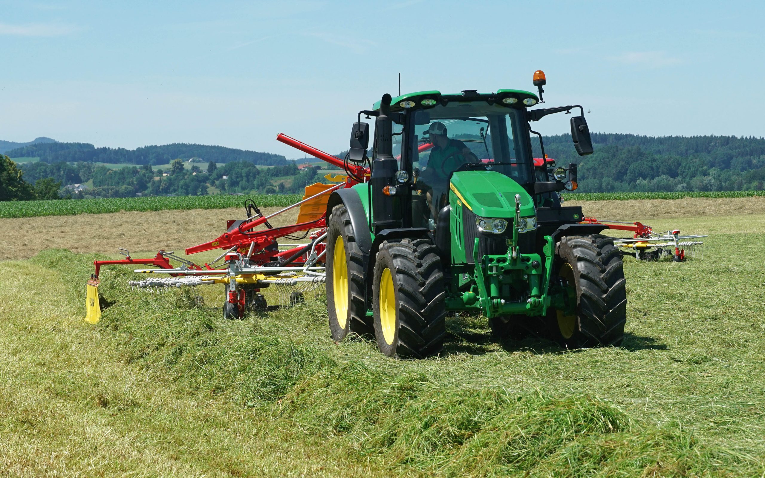 John Deere is also regarded as a premium tractor and came second in the German sales table