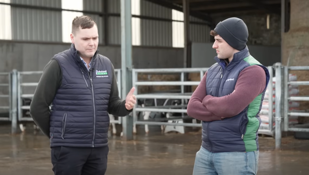 Head of members relations at Lakeland Dairies, Eamon Duignan talking about attracting young people to the industry with the supports in place