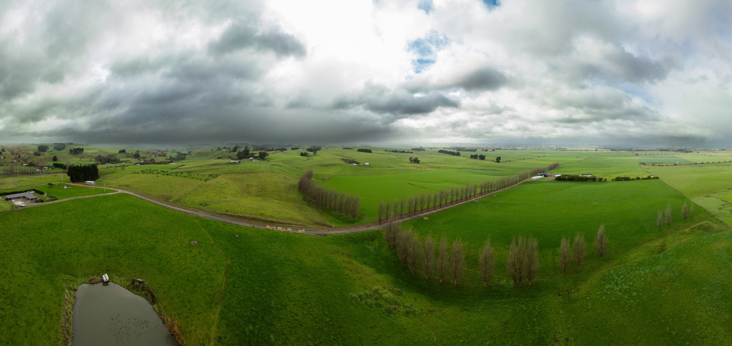 The farm extends to 280ac, most of which is under grass as it's the main ingredient in the cows' diet