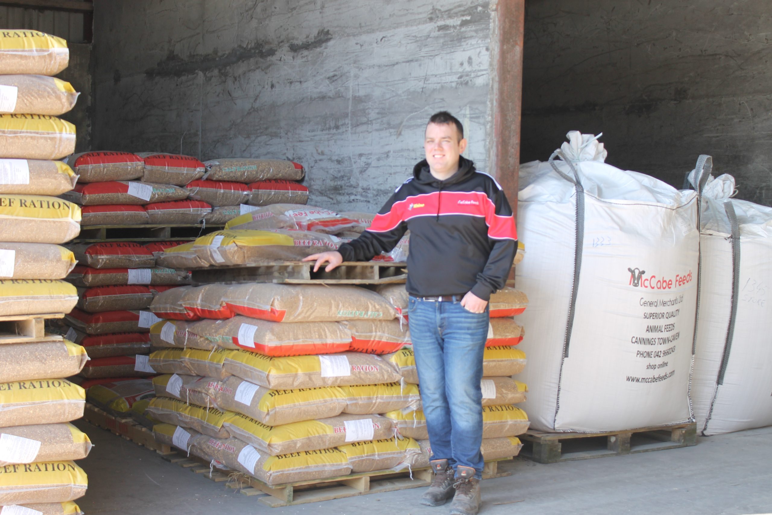 Director at McCabes Feeds, Damien McCabe
