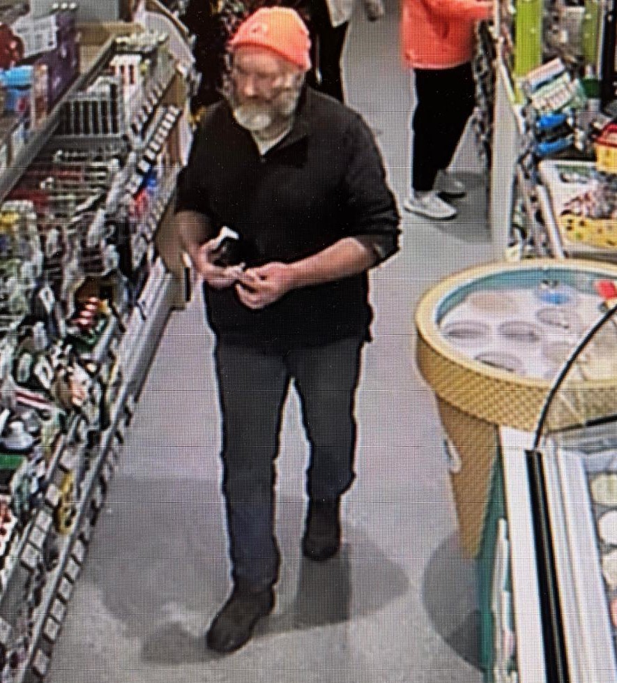 Image of Michael Gaine captured on CCTV on the day he was last seen
