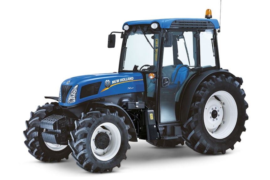 Carraro have long been making New Holland specialist tractors, such as this T4F