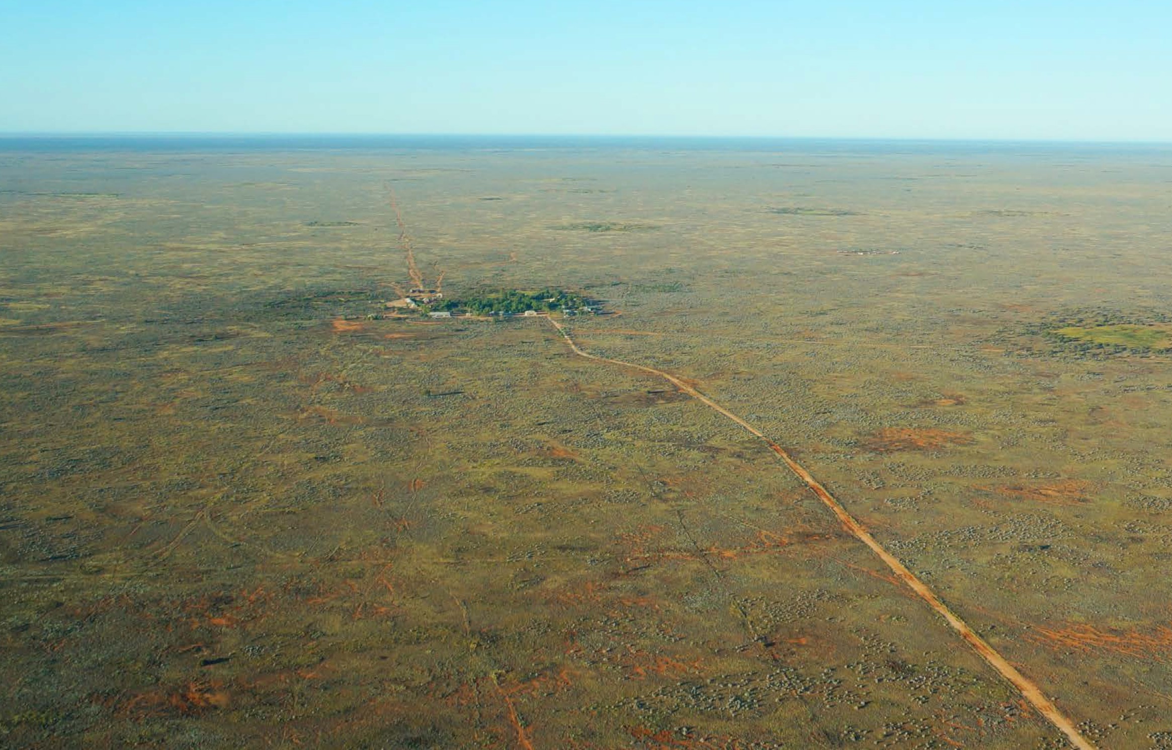 The vast farm extends to over one million hectares