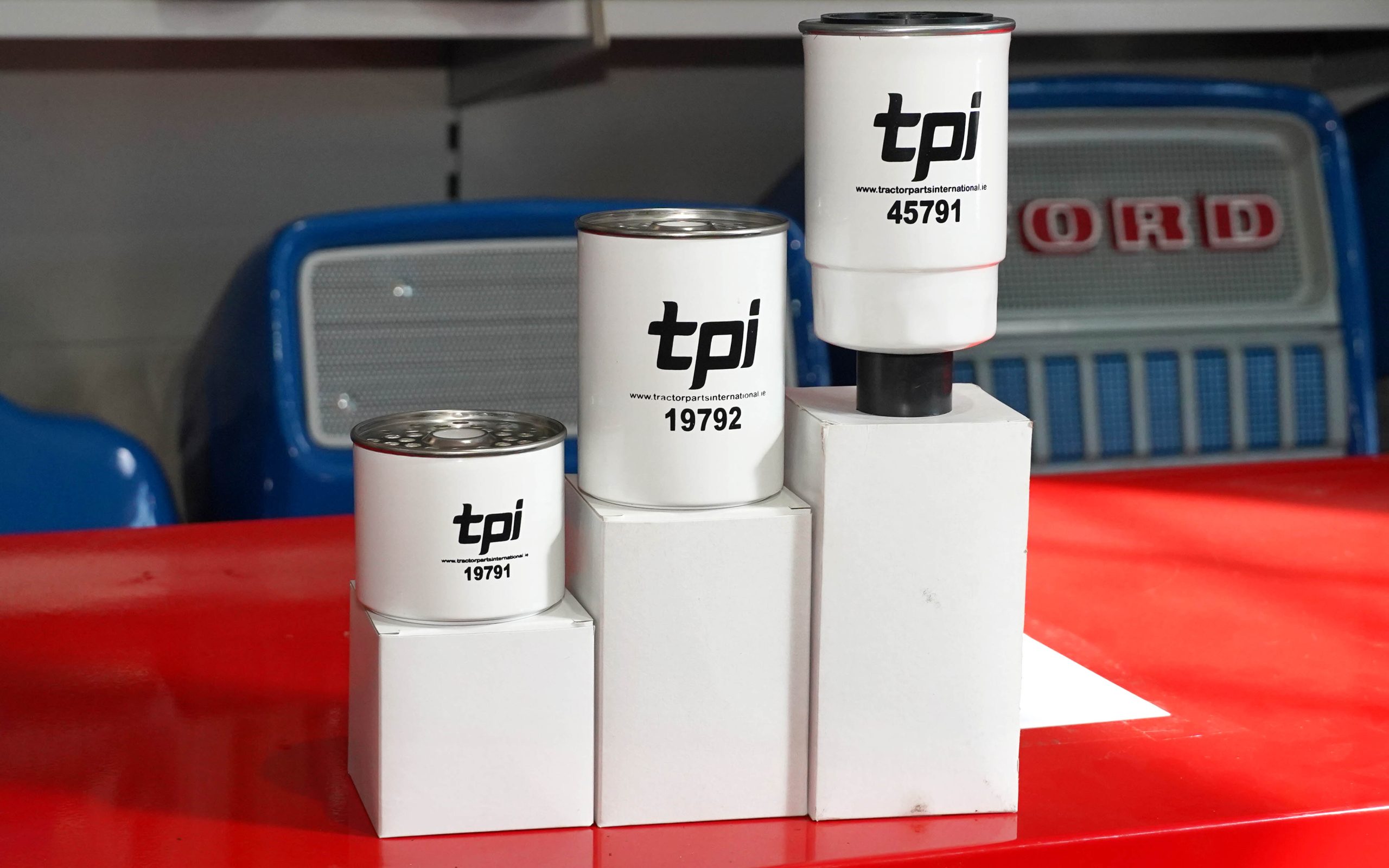 Tractor Parts International (TPI) is the brand name for the company's own range of components