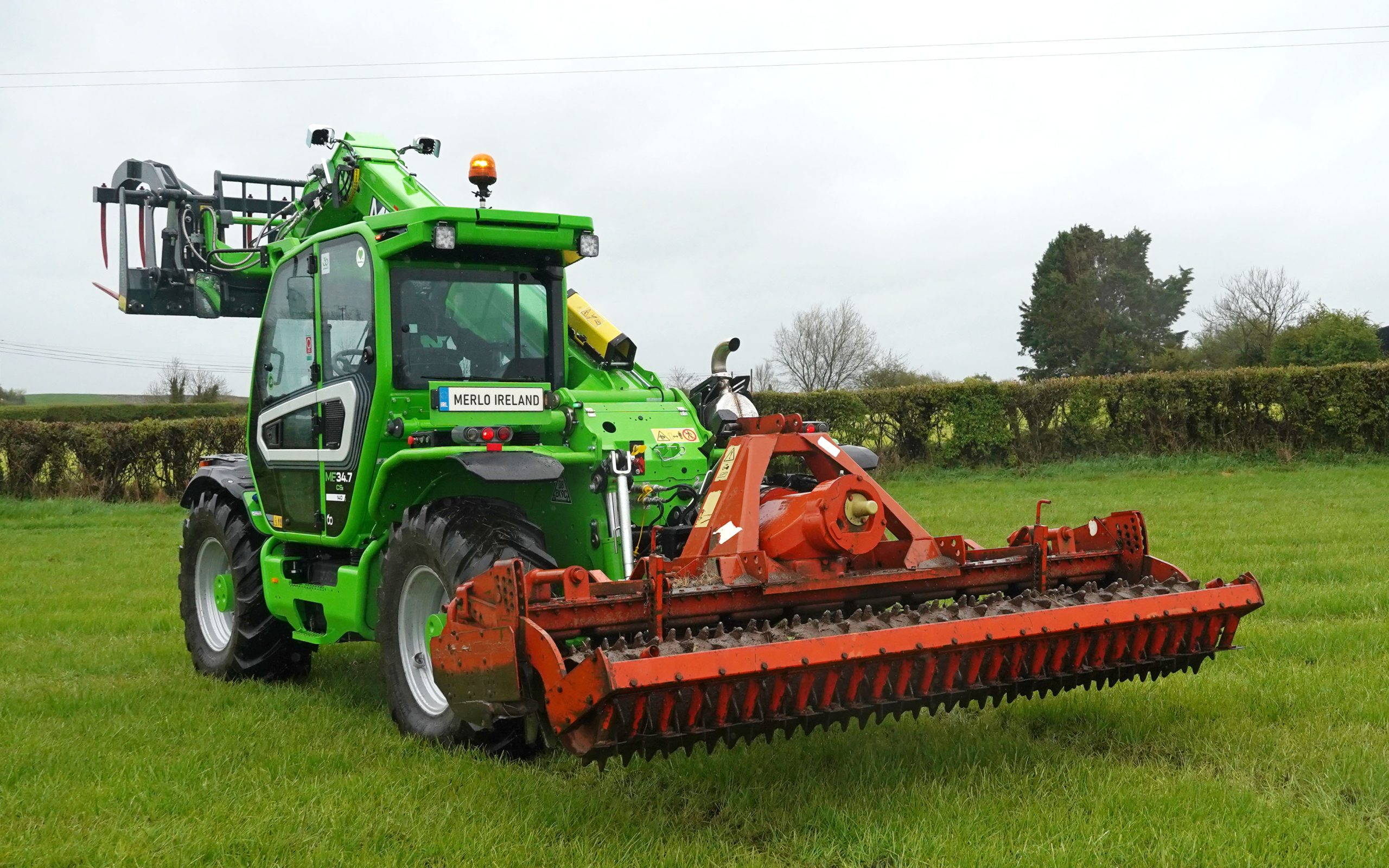 One of the first field tasks for the Multifarmer will be preparing the maize ground
