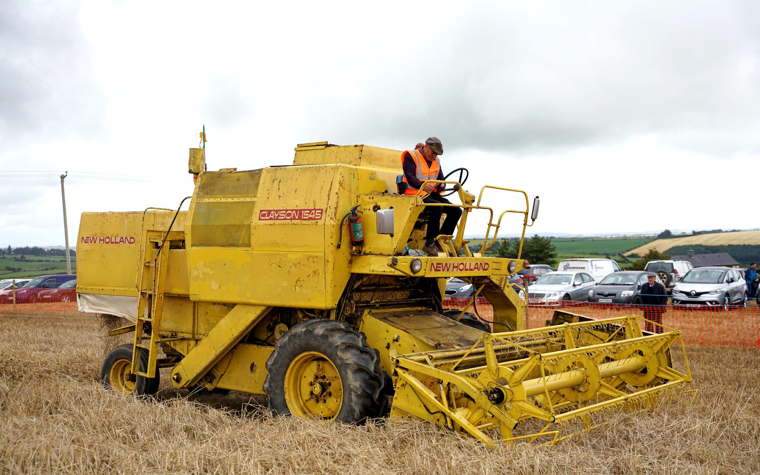 The new twin rotor combines would be pitched against such machines as the Clayson 1545 with 120hp on tap.