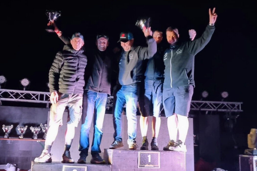 The Massey Ferguson team celebrate their achievement in Morocco. Image source: Massey Ferguson