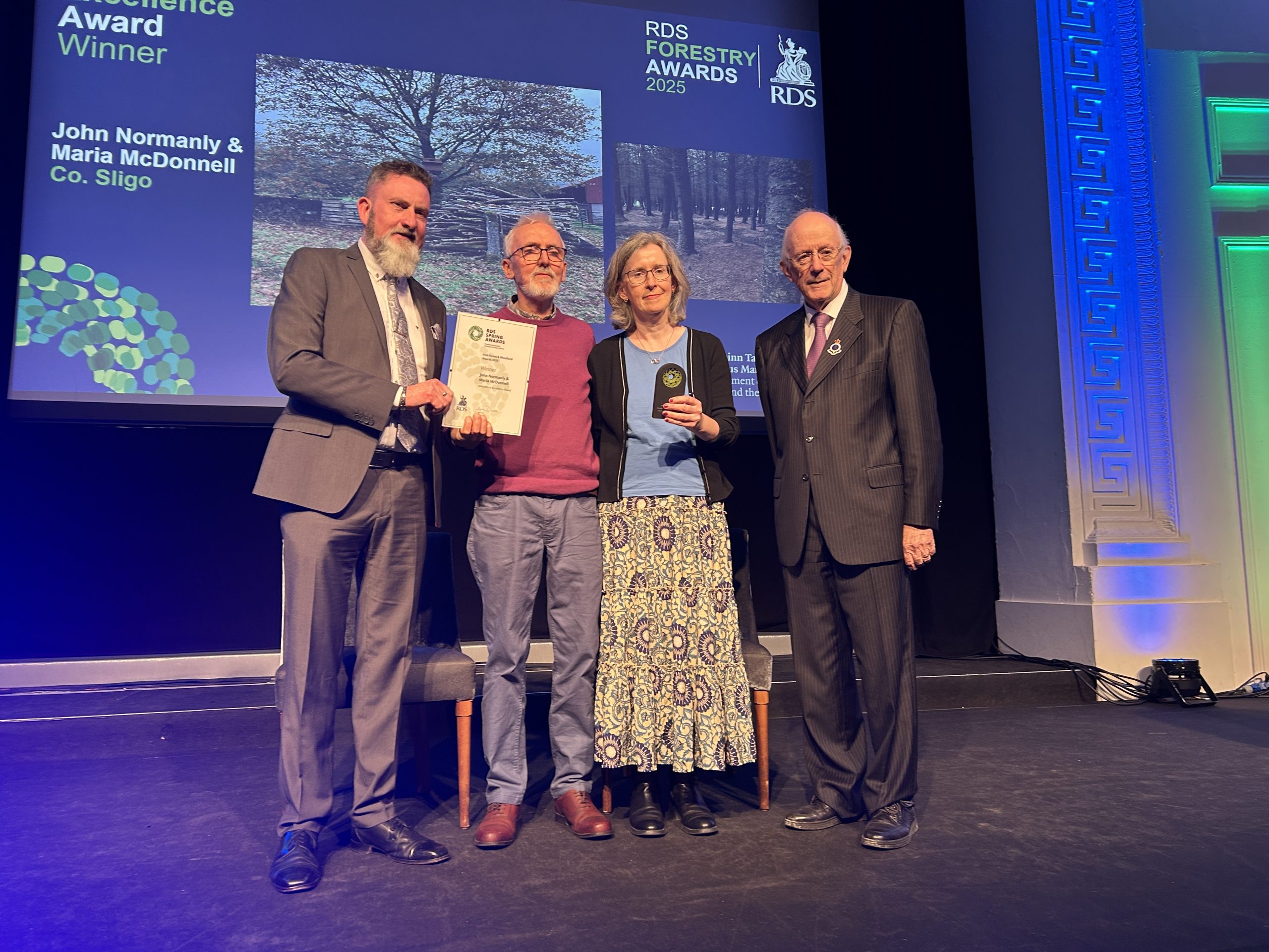 The winners of the 2025 RDS Silvicultural Excellence Award