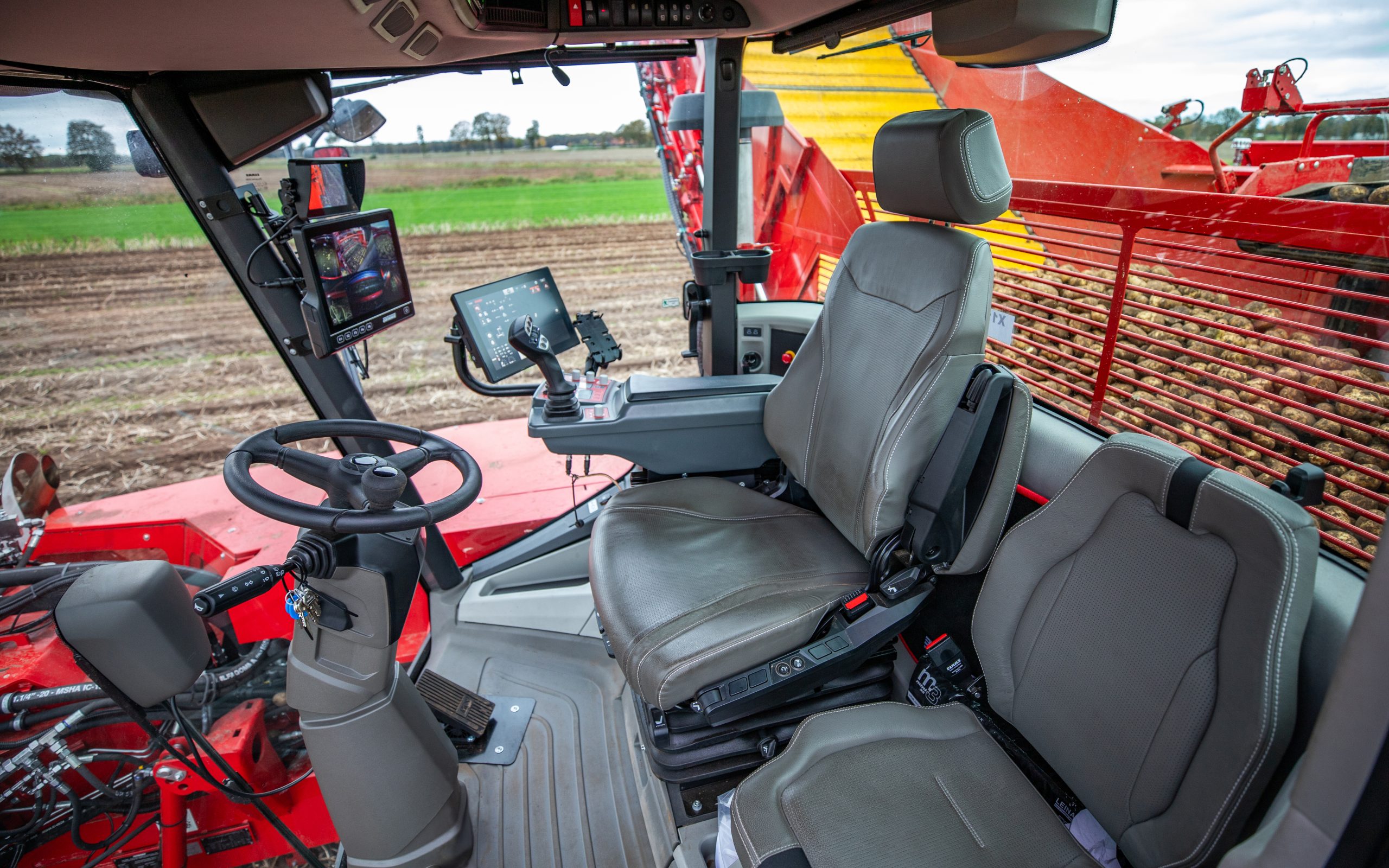Improvements to the cab are said to increase comfort and operational efficiency