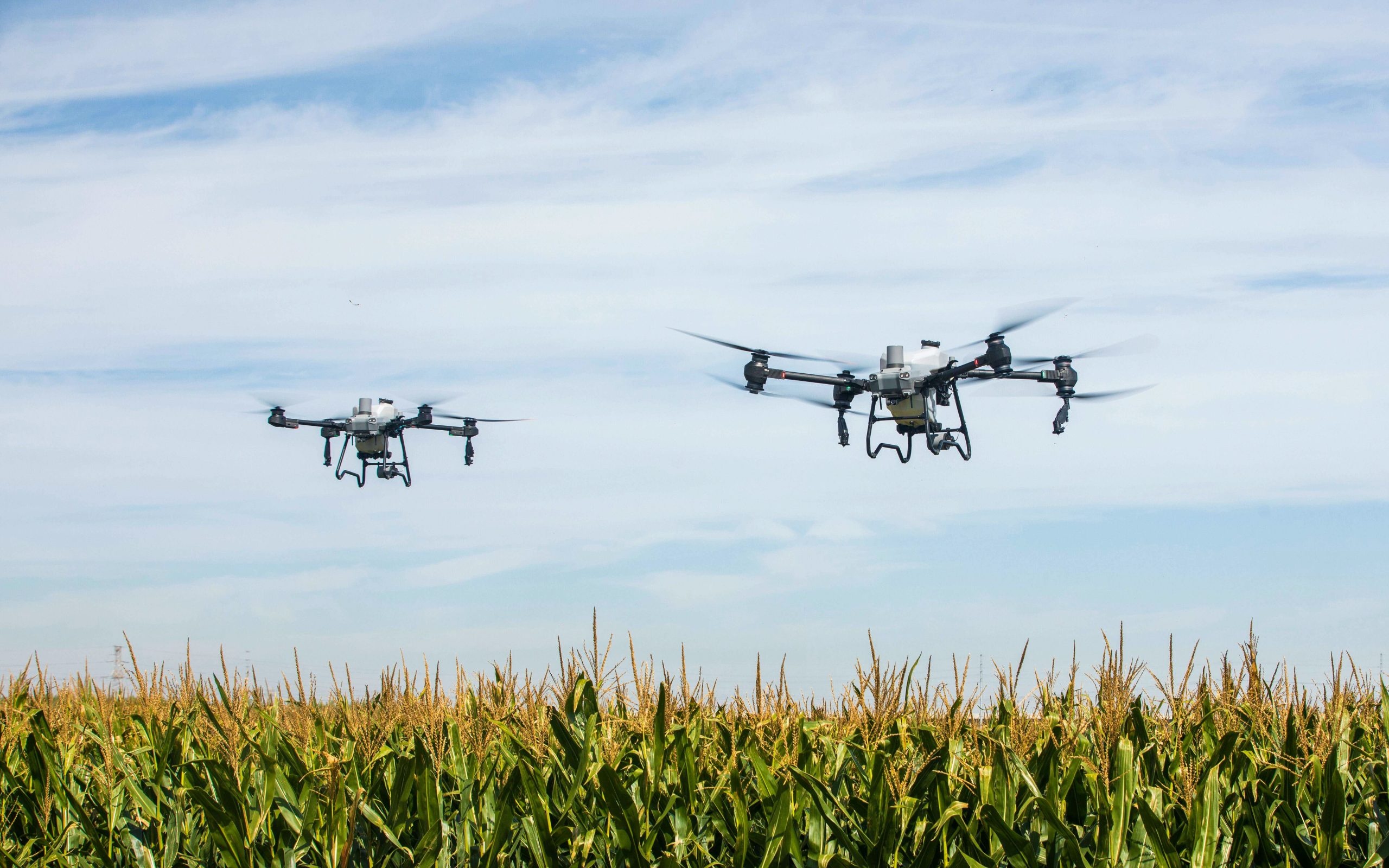 Drones are used in other parts of the world for far more tasks than just checking on crop health