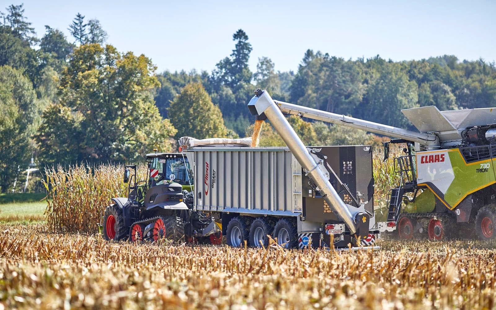 Claas and Fliegl enjoyed a close relationship long before the transfer of the Cargos harvester range