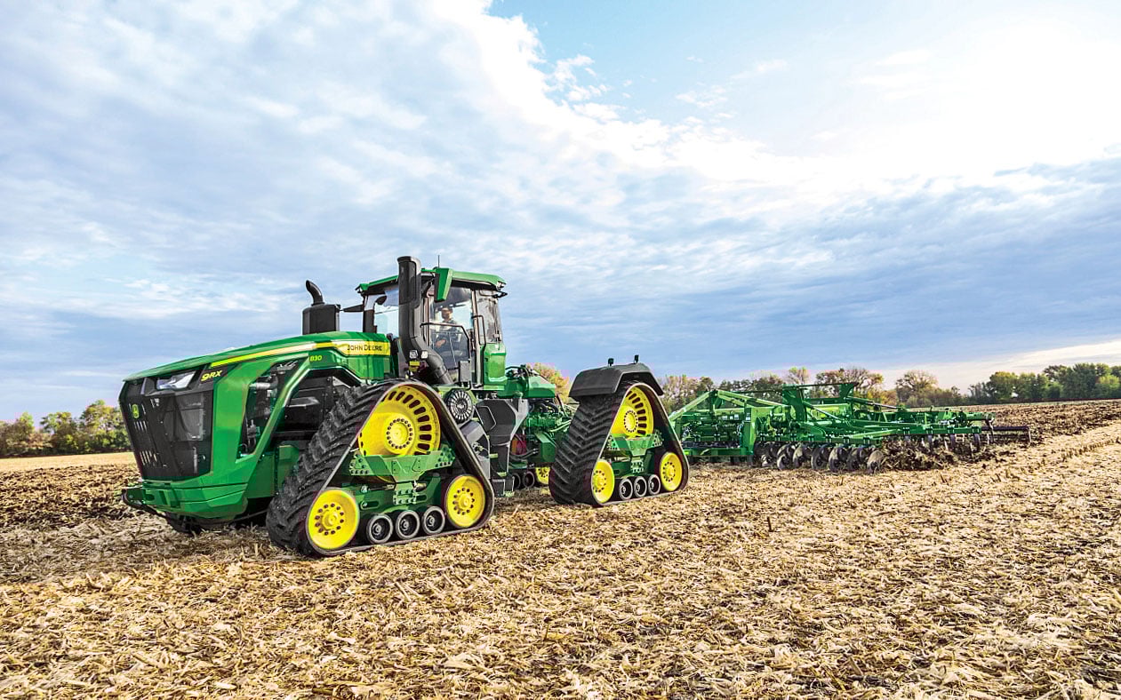 Covering vast acres as quickly as possible is what the design philosophy is all about.