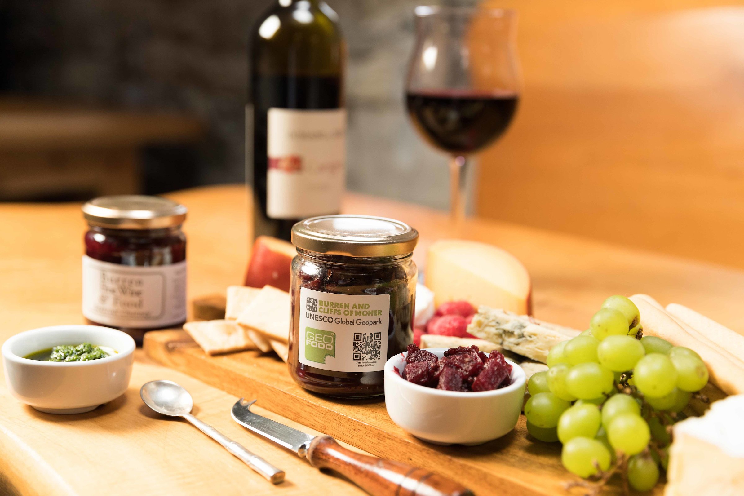 Burren GEOfood produce. Image source: Eamon Ward.