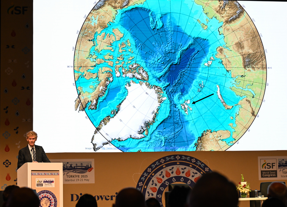 The location of the World Seed Vault. Source: ISF/Marc Grimwade