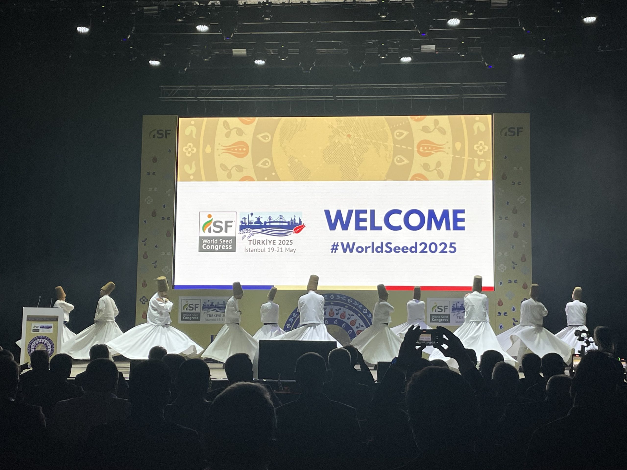 Traditional dancers performing at the opening ceremony of  the World Seed Congress 2025